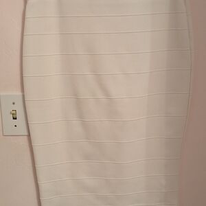White Bandage Pencil Skirt Size Medium